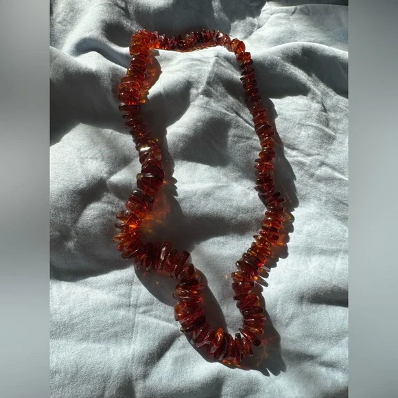 Genuine Vintage Baltic Amber Necklace - Picture 3 of 9